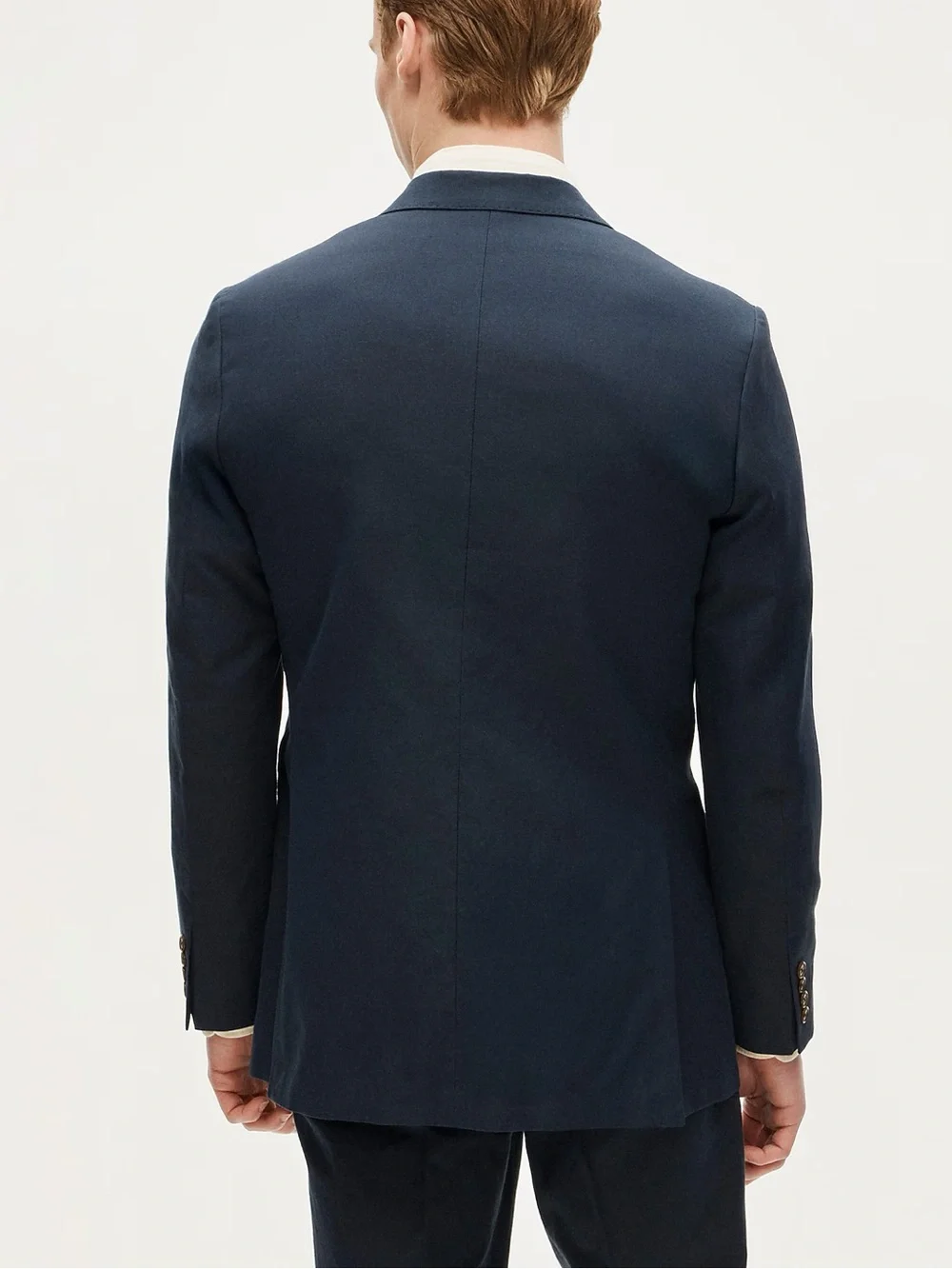 J. CREW Ludlow Slim-fit suit jacket in Baird McNutt Irish cotton-linen 40 S $328
